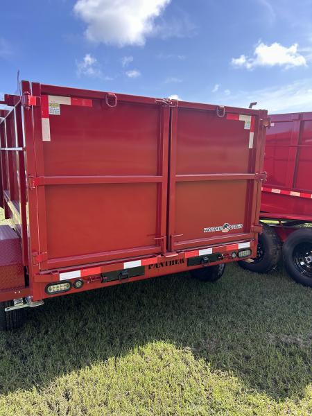 New 2027 Panther Cargo 7x12 Dump Trailer
