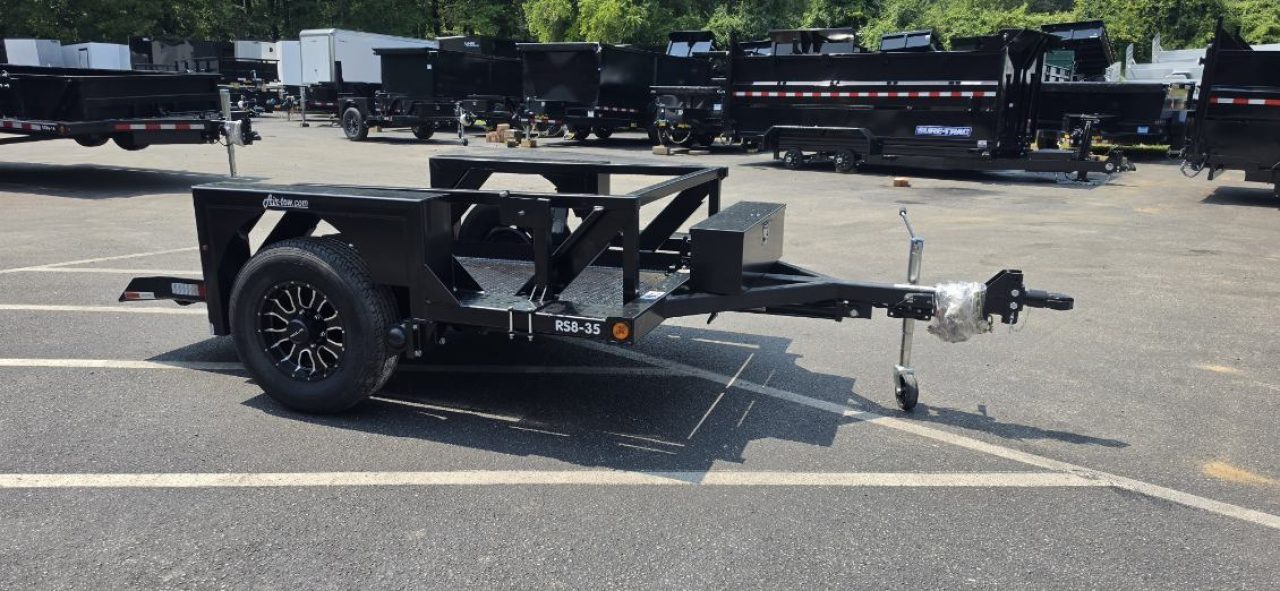 New 4'4" x 8' 6" Air Tow S8-35 Equipment Trailer 5.1k