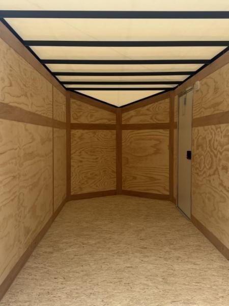 New 2026 Stealth Mustang 6 x 12 Enclosed Trailer w/ RAMP DOOR (Single) Cargo / Enclosed Trailer NEW MODEL - Screwless and Light Lid Roofing !!