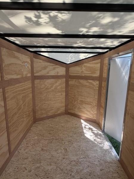 New 2026 Stealth Mustang 6 x 12 Enclosed Trailer w/ RAMP DOOR (Single) Cargo / Enclosed Trailer NEW MODEL - Screwless and Light Lid Roofing !!