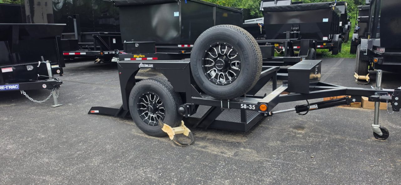 New 4'4" x 8' 6" Air Tow S8-35 Equipment Trailer 5.1k