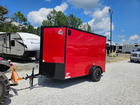 New 2026 Maximum Cargo Trailers 6x10 SA, 6'5" interior height, 3.5k axle, .080 polycore Cargo / Enclosed Trailer