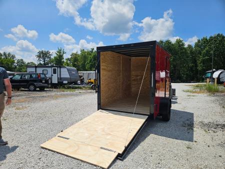 New 2026 Maximum Cargo Trailers 6x10 SA, 6'5" interior height, 3.5k axle, .080 polycore Cargo / Enclosed Trailer