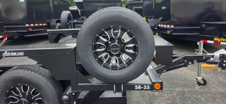 New 4'4" x 8' 6" Air Tow S8-35 Equipment Trailer 5.1k