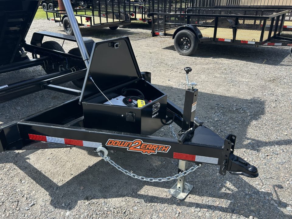 New 2027 Down 2 Earth 6X12 Dump Trailer, Telescopic, 48" Sides, #5200 Axles # 7,118 Payload