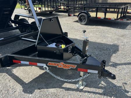 New 2027 Down 2 Earth 6X12 Dump Trailer, Telescopic, 48" Sides, #5200 Axles # 7,118 Payload