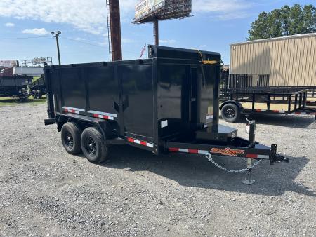 New 2027 Down 2 Earth 6X12 Dump Trailer, Telescopic, 48" Sides, #5200 Axles # 7,118 Payload