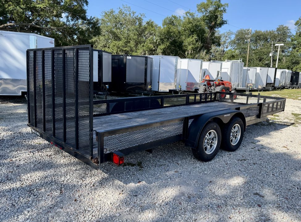 Used 2022 Triple Crown Trailers 7x20 7K Utility Trailer