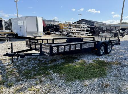 Used 2022 Triple Crown Trailers 7x20 7K Utility Trailer