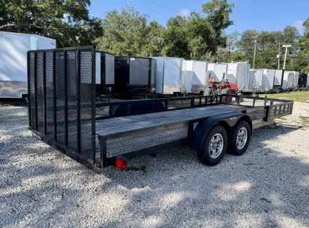 Used 2022 Triple Crown Trailers 7x20 7K Utility Trailer