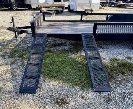 Used 2022 Triple Crown Trailers 7x20 7K Utility Trailer