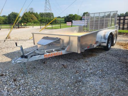 New 2027 Maxwell Aluminum Solid Side Utility Trailer