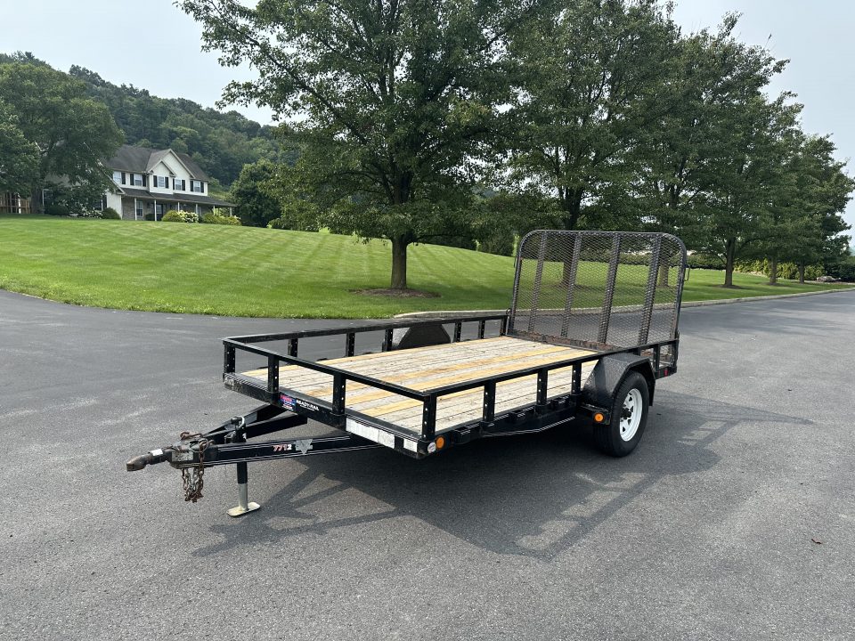 Used 2017 PJ Trailers U7 12' Utility Trailer