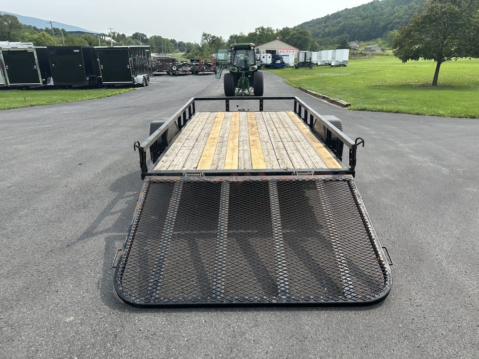 Used 2017 PJ Trailers U7 12' Utility Trailer