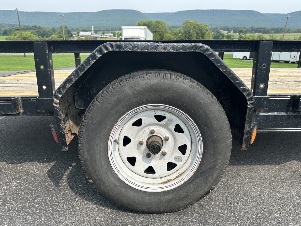 Used 2017 PJ Trailers U7 12' Utility Trailer