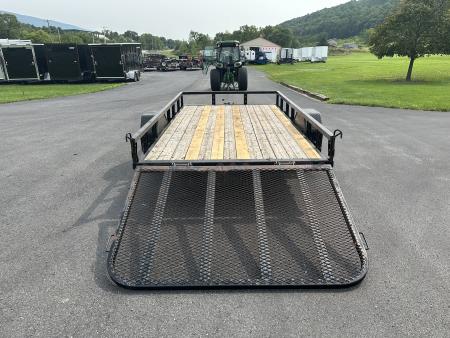 Used 2017 PJ Trailers U7 12' Utility Trailer