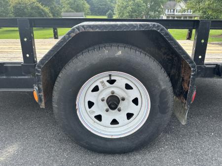 Used 2017 PJ Trailers U7 12' Utility Trailer