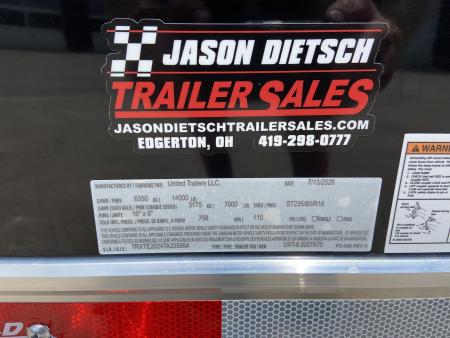 New United UXT-8.5X20 Cargo Enclosed Trailer