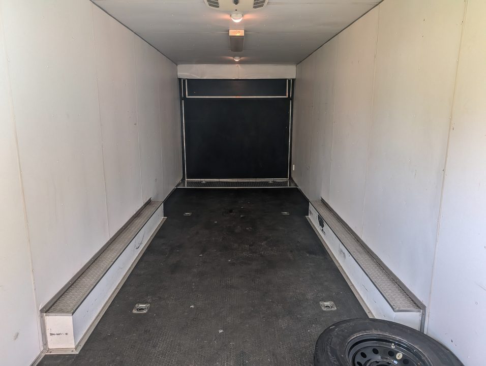 Used 2016 8.5X44 Team Spirit Trailers RACE TRAILER