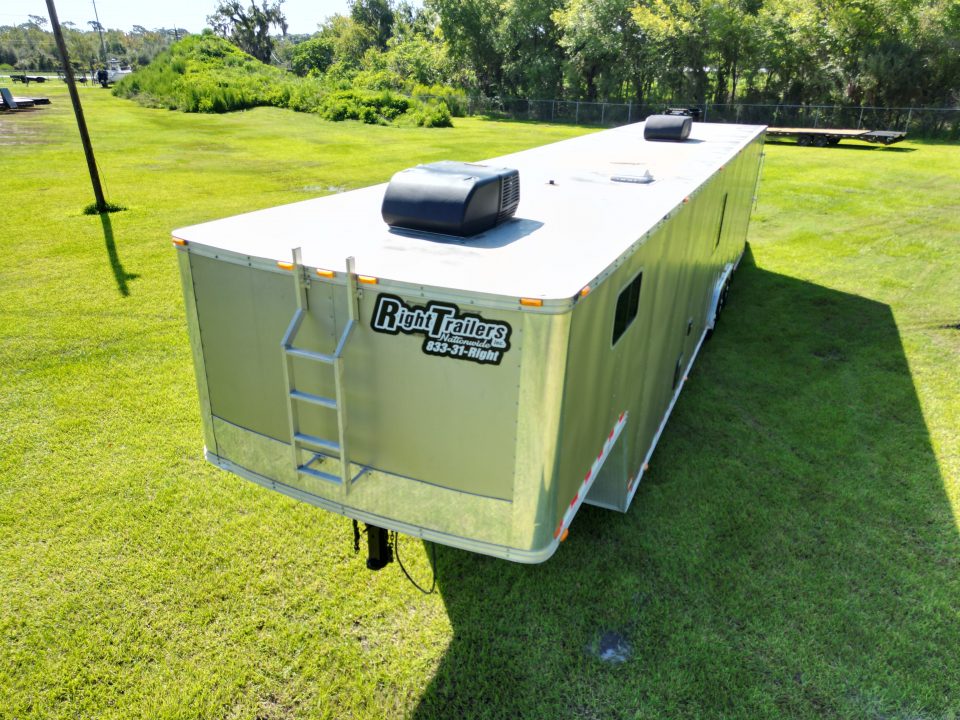 Used 2016 8.5X44 Team Spirit Trailers RACE TRAILER