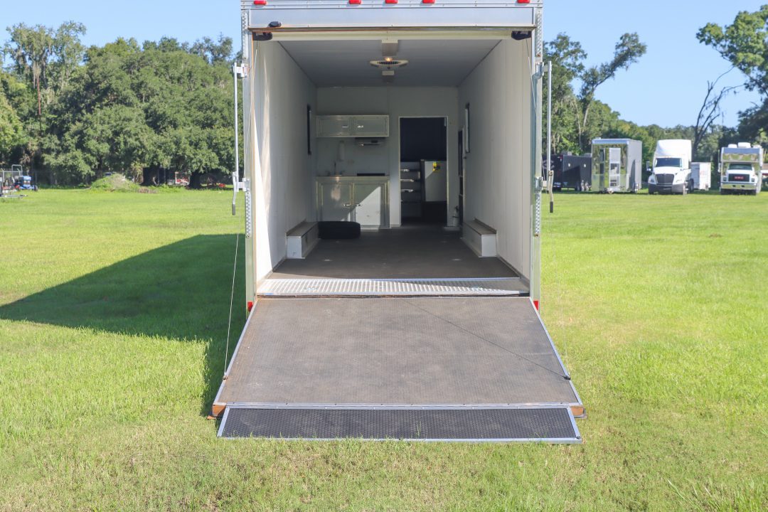 Used 2016 8.5X44 Team Spirit Trailers RACE TRAILER