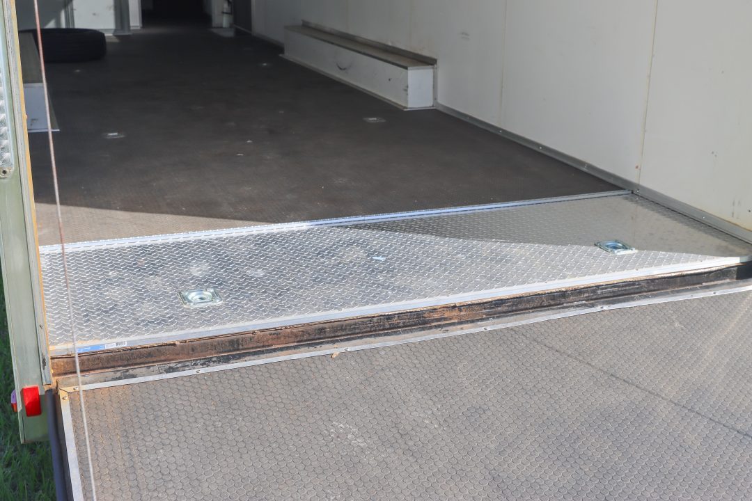 Used 2016 8.5X44 Team Spirit Trailers RACE TRAILER