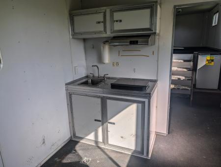 Used 2016 8.5X44 Team Spirit Trailers RACE TRAILER