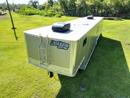 Used 2016 8.5X44 Team Spirit Trailers RACE TRAILER