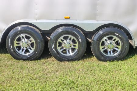 Used 2016 8.5X44 Team Spirit Trailers RACE TRAILER