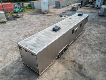 Used 2016 8.5X44 Team Spirit Trailers RACE TRAILER