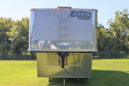 Used 2016 8.5X44 Team Spirit Trailers RACE TRAILER