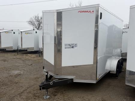New 2026 FORMULA TRAILERS 7 x 14 Cargo / Enclosed Trailer with 7ft Interior with Ramp Door - UPGRADED MODEL