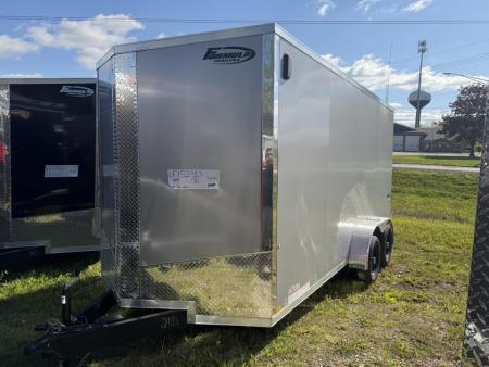 New 2026 FORMULA TRAILERS 7 x 16 Cargo / Enclosed Trailer with 7ft Interior with Ramp Door - UPGRADED MODEL