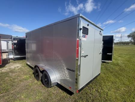 New 2026 FORMULA TRAILERS 7 x 16 Cargo / Enclosed Trailer with 7ft Interior with Ramp Door - UPGRADED MODEL
