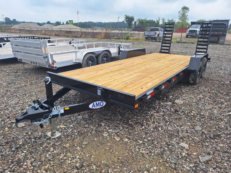 New 2027 AMO 82x20 10K Equipment Trailer W/Led Lights