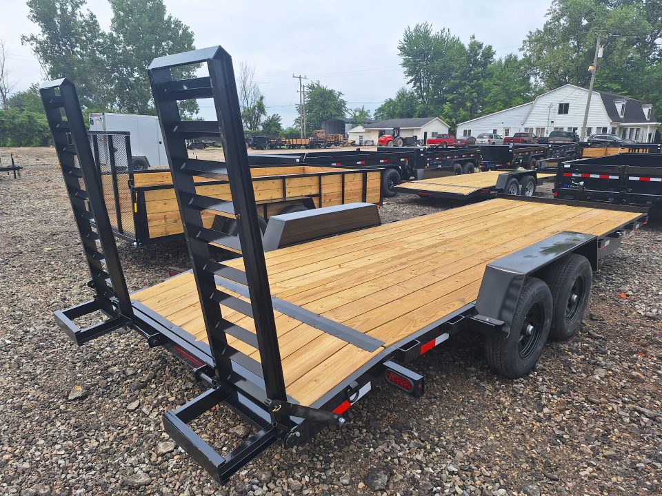 New 2027 AMO 82x20 10K Equipment Trailer W/Led Lights