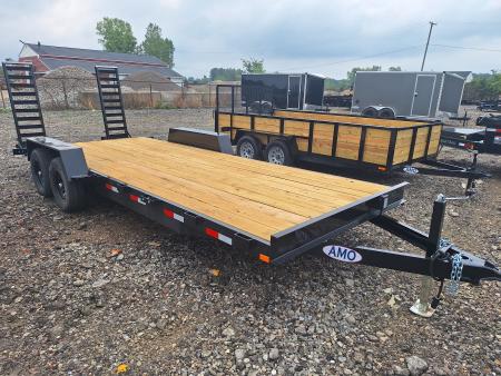 New 2027 AMO 82x20 10K Equipment Trailer W/Led Lights