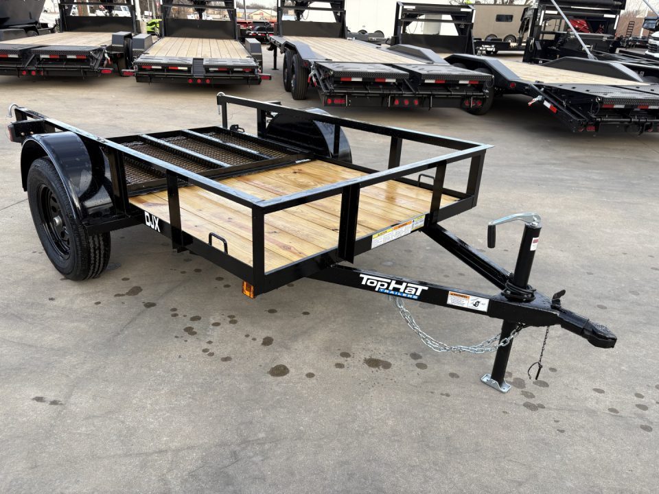 New 2027 Top Hat Trailers DJX-8X60 Utility Trailer