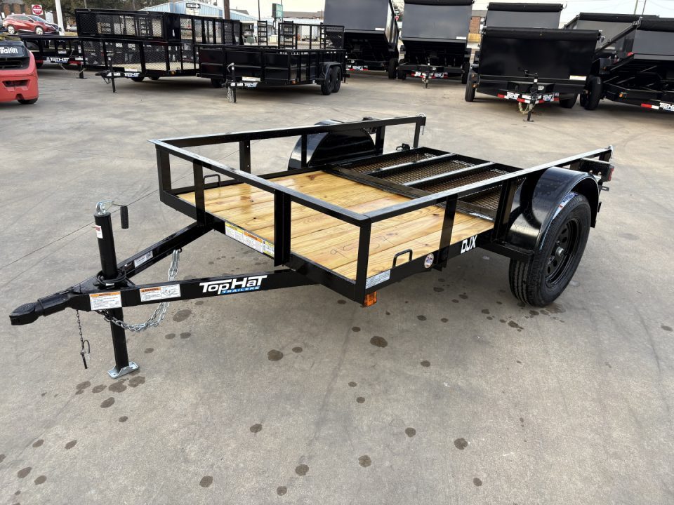 New 2027 Top Hat Trailers DJX-8X60 Utility Trailer