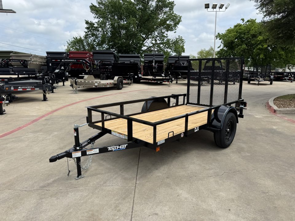 New 2027 Top Hat Trailers DJX- 10X60 Utility Trailer