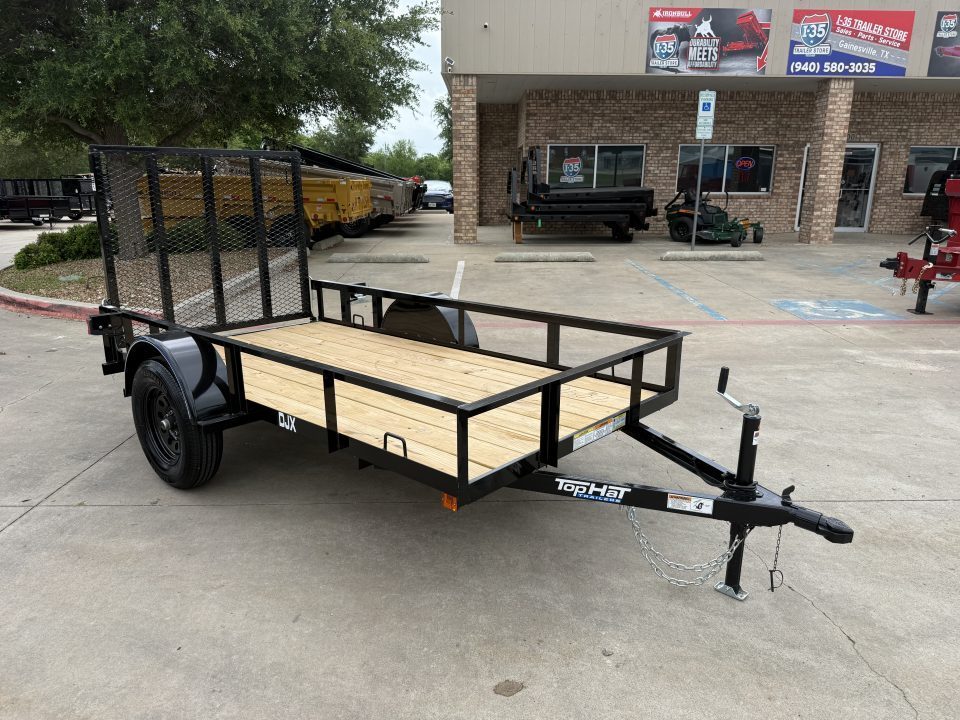 New 2027 Top Hat Trailers DJX- 10X60 Utility Trailer