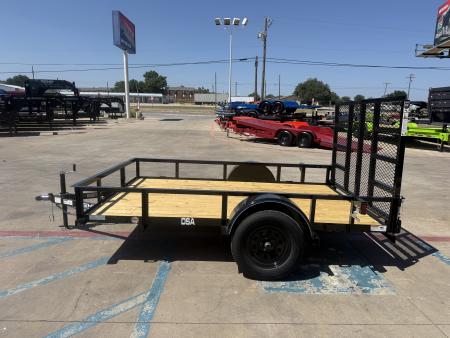 New 2027 Top Hat Trailers DSA-10X77 Utility Trailer