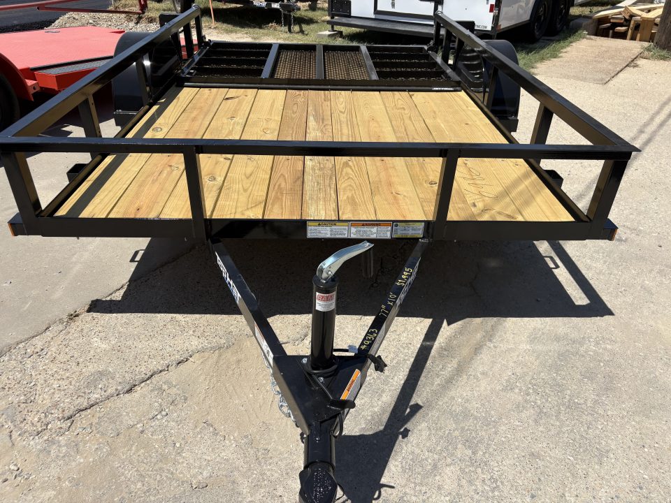 New 2027 Top Hat Trailers DSA-10X77 Utility Trailer