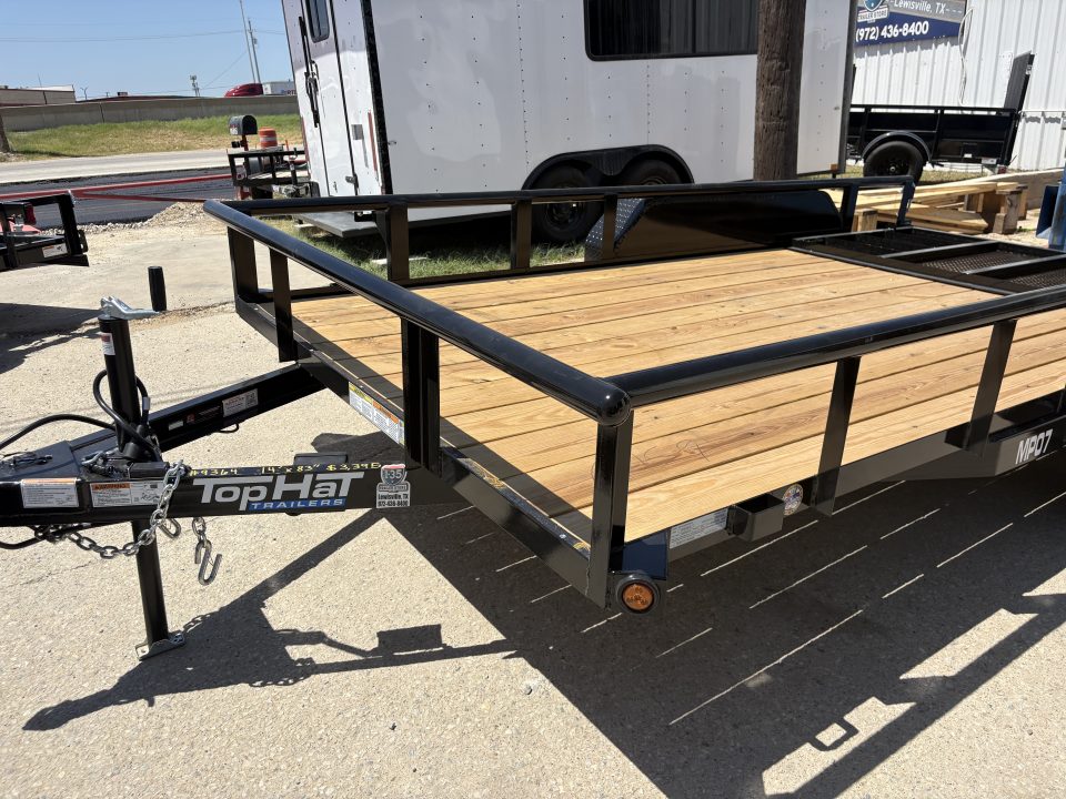 New 2027 Top Hat Trailers MP-14X83 Utility Trailer