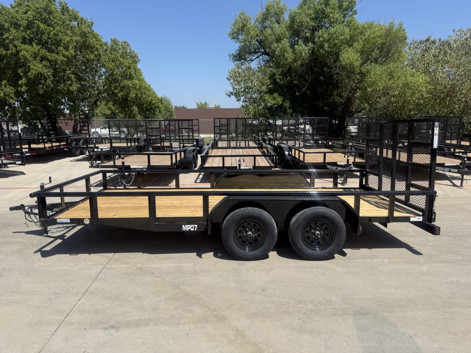 New 2027 Top Hat Trailers MP-16X83 Utility Trailer