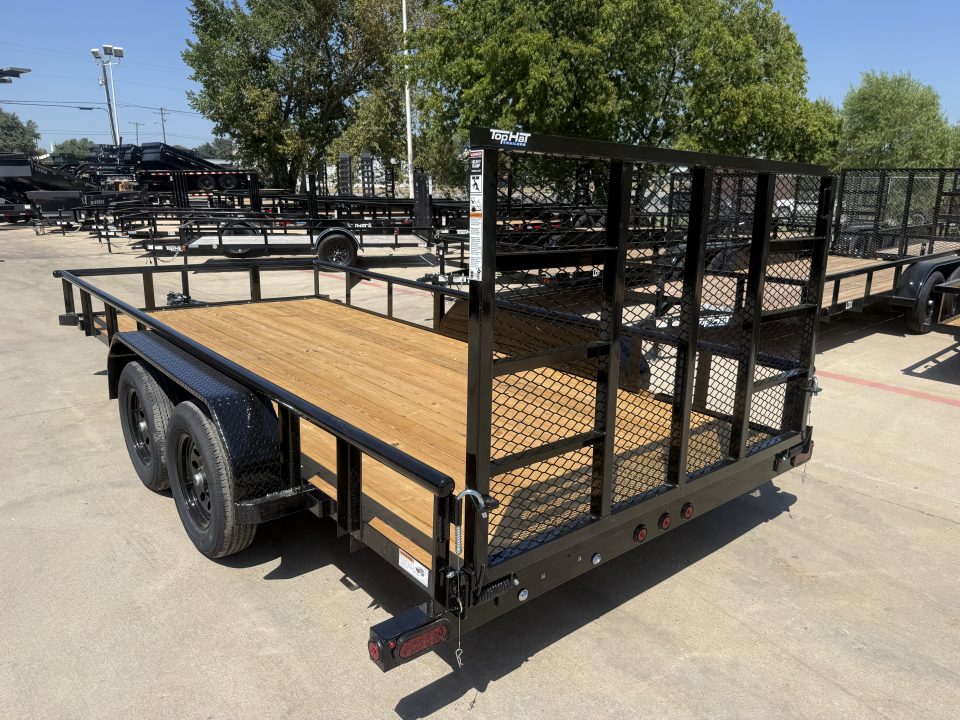 New 2027 Top Hat Trailers MP-16X83 Utility Trailer