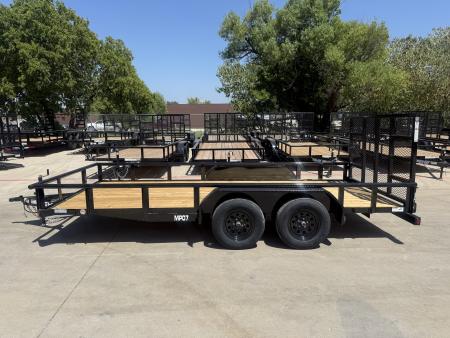 New 2027 Top Hat Trailers MP-16X83 Utility Trailer