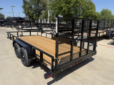 New 2027 Top Hat Trailers MP-16X83 Utility Trailer