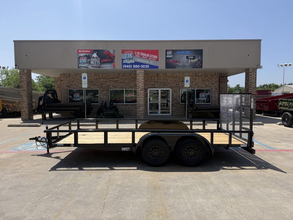 New 2027 Top Hat Trailers MP-16X83 Utility Trailer