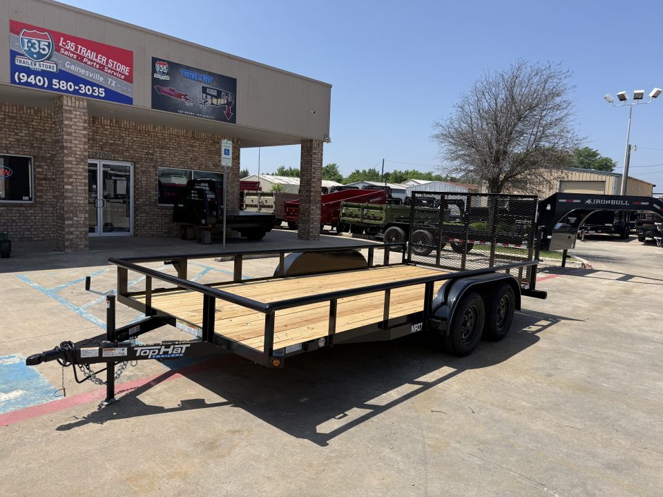New 2027 Top Hat Trailers MP-16X83 Utility Trailer